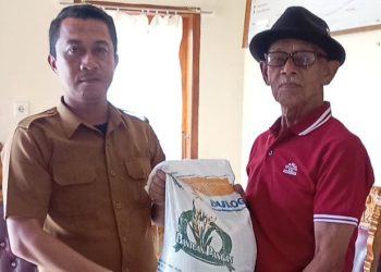 Jelang Idul Adha, Pemdes Sumber Rejo Salurkan Bantuan Pangan Beras Tahap V