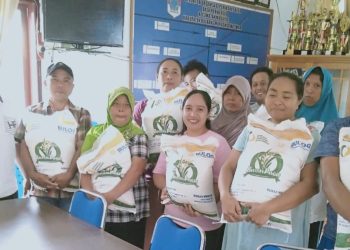Jelang Idul Adha, Pemdes Purworejo Salurkan Bantuan Pangan Beras Tahap V