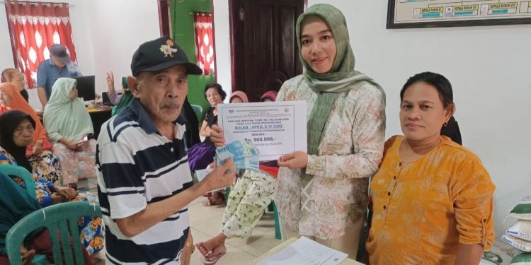 Pemdes Modayag III Salurkan BLT DD 2024 Tahap II