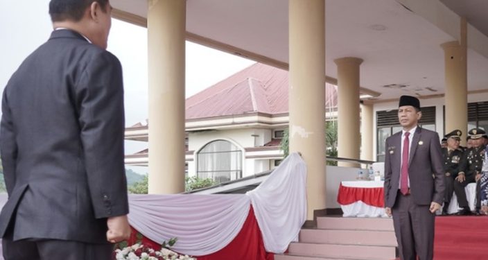 Pj Bupati Jusnan C Mokoginta Irup Peringatan Hari Lahir Pancasila Tahun 2024