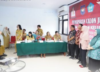 Pj Bupati Jusnan dampingi Sangadi Doloduo II dalam Lomba Desa Tingkat Provinsi Sulut