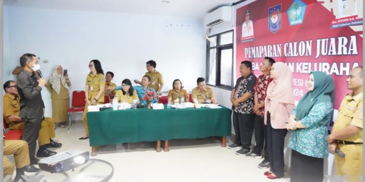 Pj Bupati Jusnan dampingi Sangadi Doloduo II dalam Lomba Desa Tingkat Provinsi Sulut