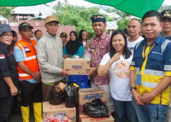 Warga Terdampak Banjir Terima Bantuan Pemkab Bolmong