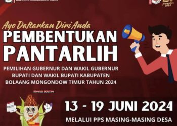 KPU Boltim Akan Rekrut 261 Pantarlih