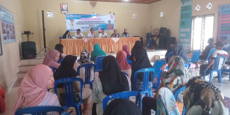 Pemdes Liberia Timur Gelar Musdes Penyusunan RKPDes 2025 dan Rembuk Stunting