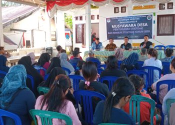 Susun RKPDes 2025 dan Rembuk Stunting, Pemdes Modayag III Gelar Musdes