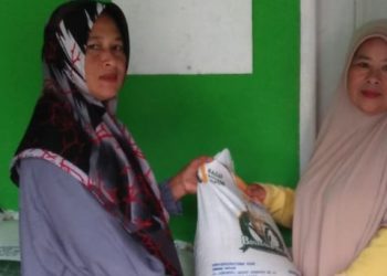 47 KPM Desa Liberia Timur Terima Bantuan Pangan Beras Tahap VI