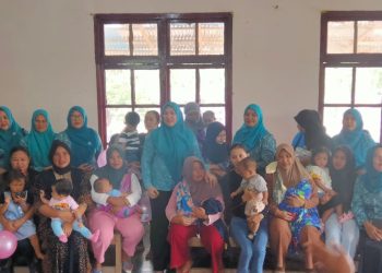 Gelar Pencanangan PIN Polio di Desa Purworejo Timur, Sangadi Ucapkan Terima Kepada TP-PKK Boltim