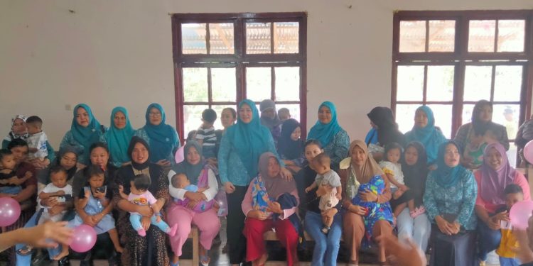 Gelar Pencanangan PIN Polio di Desa Purworejo Timur, Sangadi Ucapkan Terima Kepada TP-PKK Boltim