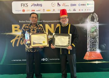 Kabupaten Bolmong Terima Penghargaan dari Badan Pangan Nasional