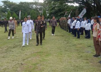Pj Bupati Bolmong Irup Peringatan HUT Bhayangkara ke-78