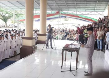 Kukuhkan 193 Sangadi, Pj Bupati Bolmong Sampaikan Pesan ini