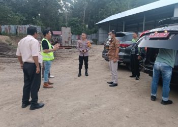 Pj Bupati Jusnan Bersama Kapolres Bolmong Sambangi PT BDL