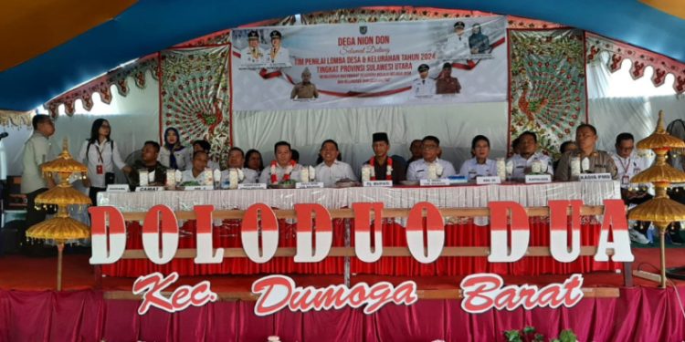 Doloduo Dua Juara Lomba Desa Tingkat Provinsi Sulut