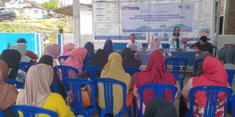 Pemdes Modayag II Gelar Musdes Penyusunan RKPDes 2025 dan Rembuk Stunting