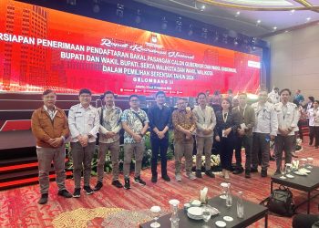 KPU Boltim Ikut Rakornas Persiapan Pendaftaran Pemilihan Kepala Daerah Serentak