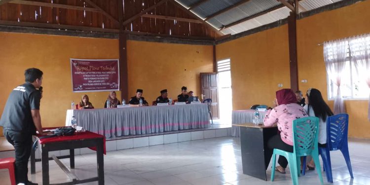 Bawaslu Bolmong Awasi Rapat Pleno DPHP Tingkat Desa dan Kelurahan