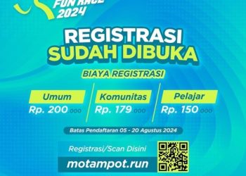 Ayo Ikuti Motampot Fest dan Fun Race di Kotamobagu, Bisa Daftar Disini…