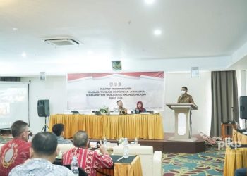 Bupati Jusnan Hadiri Rakor Tim Gugus Tugas Reforma Agraria