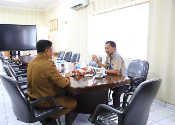 Pj Bupati Jusnan Temui Pj Wali Kota, Ini yang Dibahas