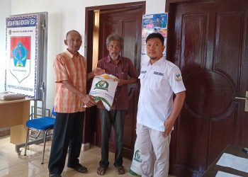 Pemdes Purworejo Salurkan Bantuan Pangan Beras Tahap VII