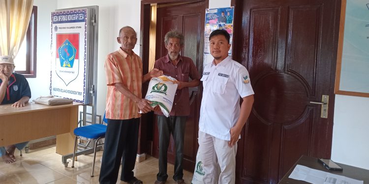 Pemdes Purworejo Salurkan Bantuan Pangan Beras Tahap VII
