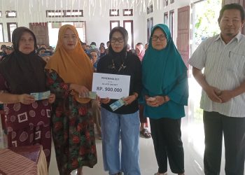 Pemdes Candi Rejo Salurkan BLT DD Tahap III dan Bantuan Ketahanan Pangan