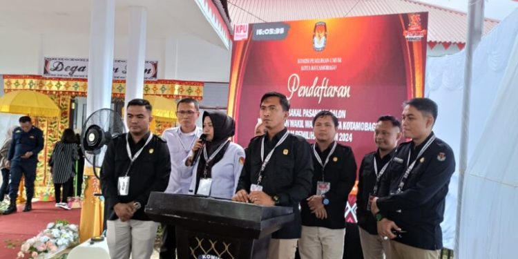 Hari Kedua, KPU Kotamobagu Mulai Terima Berkas Pendaftaran Paslon