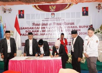 KPU Bolsel Terima Dua Paslon di Hari Terakhir Pendaftaran