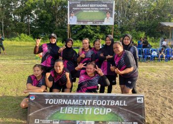 Pemdes Bersama Pemuda Liberia Timur Gelar Turnamen Sepakbola Liberti Cup