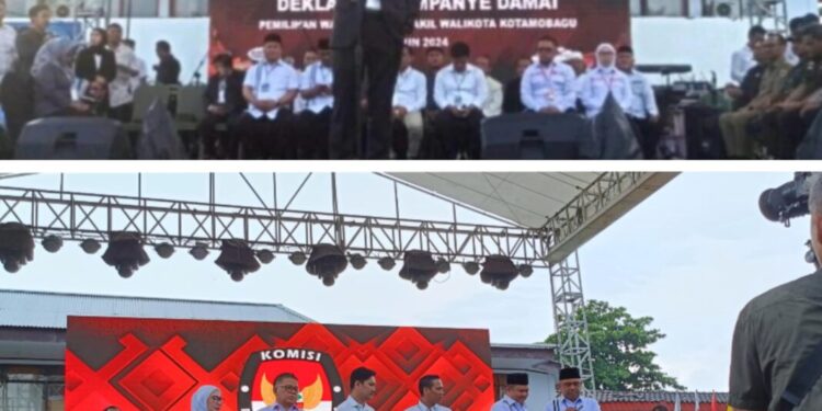 KPU Tetapkan Nomor Urut Tiga Paslon di Pilkada Kotamobagu