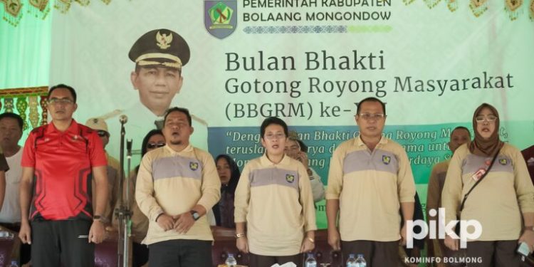 Plt Sekda Ramlah Mokodongan Wakili Pj Bupati Bolmong Buka BBGRM ke-XXI