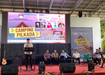 Gelar Camping Pilkada 2024, KPU Boltim Sosialisasikan Pilkada Ramah Lingkungan
