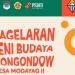 Pemdes Modayag II Bersama Karang Taruna Gelar Pagelaran Seni Budaya Mongondow