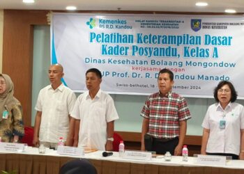 Dinkes Bolmong-RSUP Kandou Gelar Pelatihan, Kolak: Ini Program Strategis dan Serius