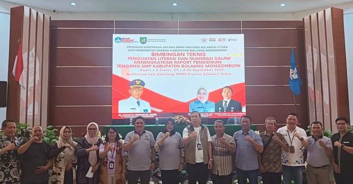 Kadis Pendidikan Bolmong Hadiri Bimtek Penguatan Literasi dan Numerasi
