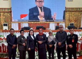Kepala Disidik Bolmong Hadiri Paripurna Mendengarkan Pidato Presiden RI