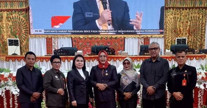 Kepala Disidik Bolmong Hadiri Paripurna Mendengarkan Pidato Presiden RI