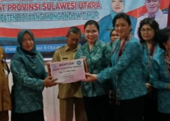TP-PKK Desa Candi Rejo Terima Bantuan Paket Panstove, Sangadi Ucapkan Terima Kasih