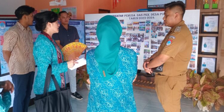 Lomba Paaredi Desa Purworejo, Sangadi Ucapkan Terima Kasih atas Kunjungan TP-PKK Provinsi Sulut dan Tim Penilai