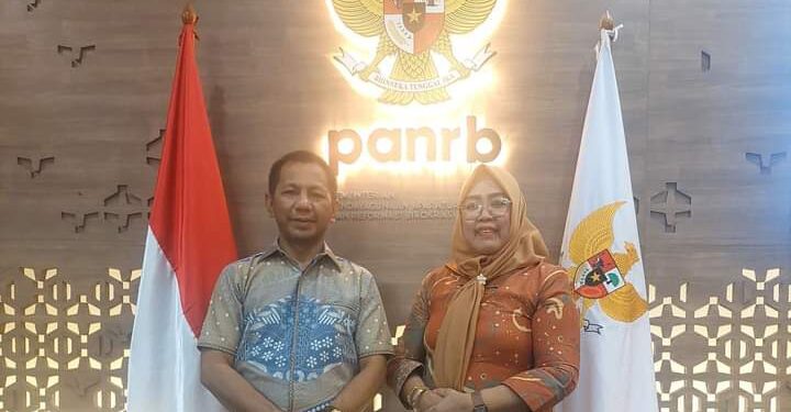 Kadis Pendidikan dampingi Pj Bupati Bolmong Kunjungi KemenPAN-RB