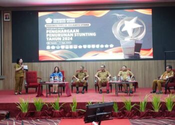 Pj Bupati Bolmong Jusnan Hadiri Rakor dan Evaluasi TPPS se-Sulut