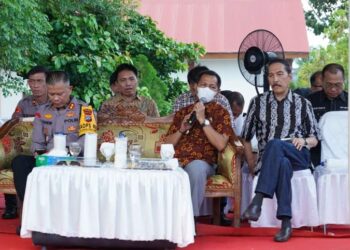 Pj Bupati Bolmong Hadiri Sosialiasi Pengawasan Pilkada 2024