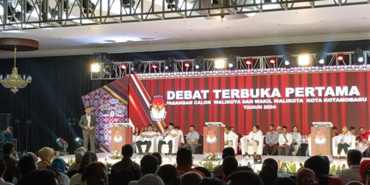 Gelar Debat Terbuka Perdana, Ketua KPU Kotamobagu: Jaga Persaudaraan