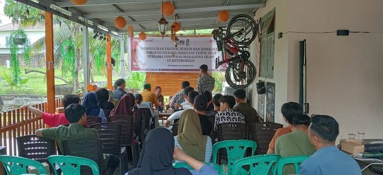 KPU Kotamobagu Gelar Penyuluhan Produk Hukum dan Sosialiasi Tahapan Pilkada 2024
