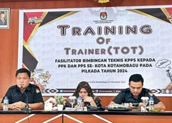 Jelang Pilkada 2024, KPU Kotamobagu Gelar Bimtek KPPS