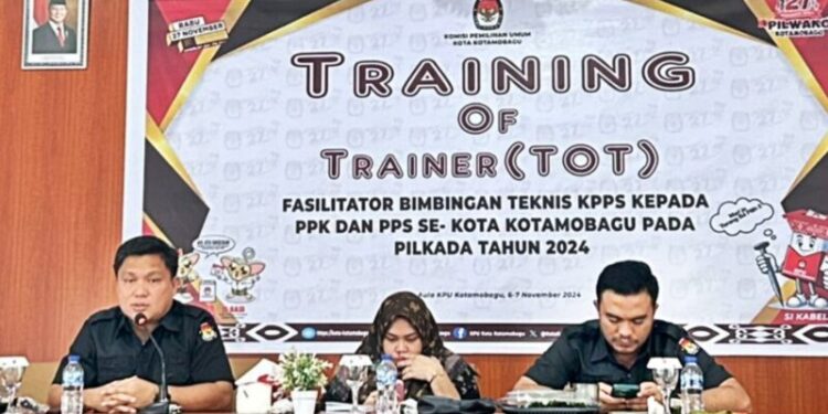 Jelang Pilkada 2024, KPU Kotamobagu Gelar Bimtek KPPS