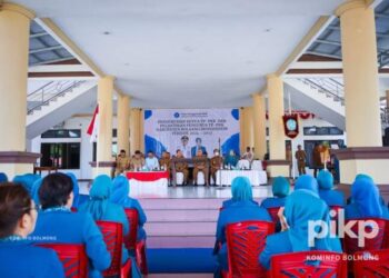 Pj Bupati Bolmong Pimpin Pengukuhan TP-PKK Periode 2024-2027