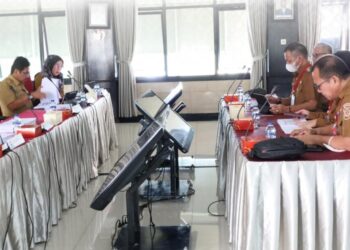 Pj Bupati Bolmong Ikuti Evaluasi Kinerja di Kemendagri RI