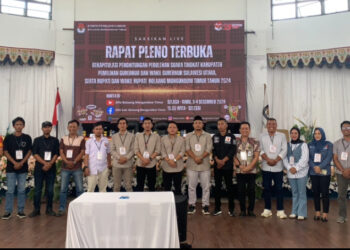 KPU Boltim Gelar Rapat Pleno Terbuka Rekapitulasi Hasil Suara Pilkada 2024